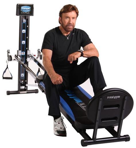 Introducing the brand-new Total Gym&174; Incline Row This ingeniously unique home rowing machine was made to add convenience, fun & versatility to your home fitness collection. . Total gym chuck norris